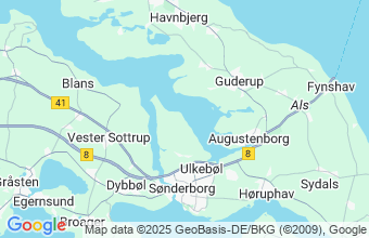 Map of Sonderborg