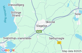 Map of Slagelse