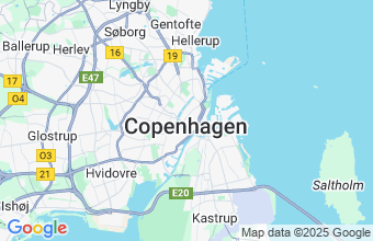 Map of Copenhagen