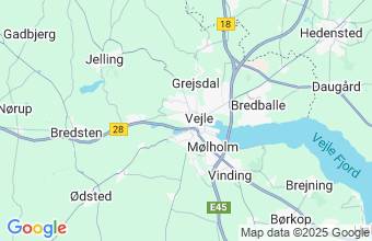 Map of Vejle