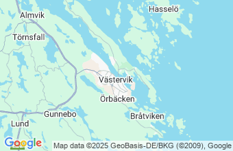 Map of Vastervik