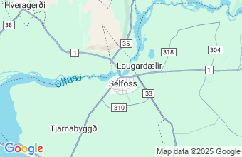 Map of Selfoss