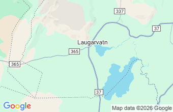 Map of Laugarvatn