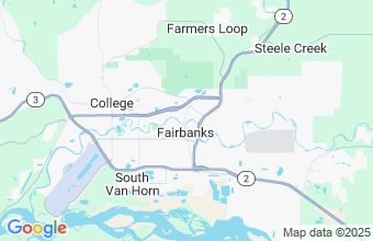 Map of Fairbanks