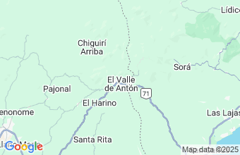 Map of El Valle De Anton