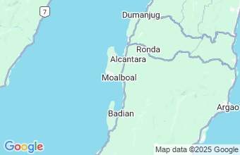 Map of Moalboal